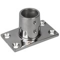 Sea-Dog Sea-Dog Rail Base Fitting Rectangular Base 90&deg; - 316 Stainless Ste 281900-1